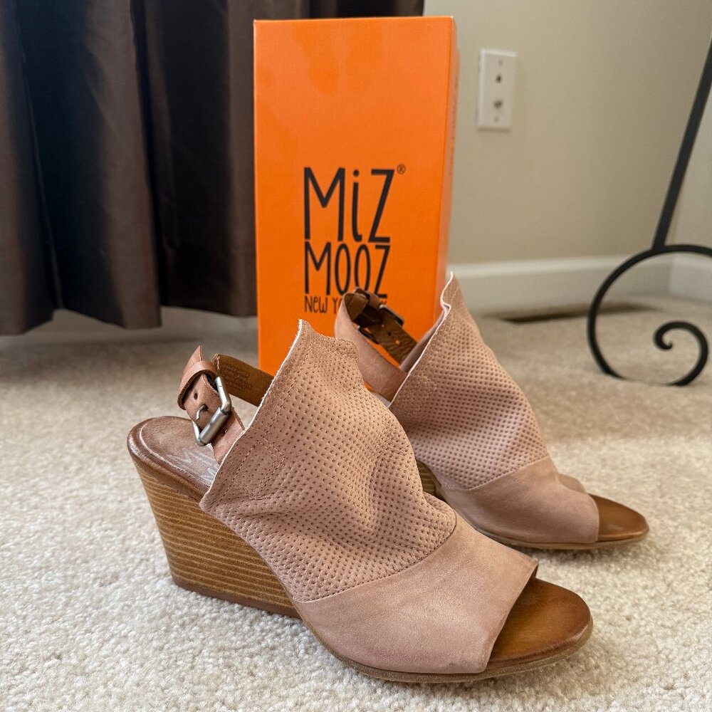 Miz Mooz Kona Leather Heeled Sandal